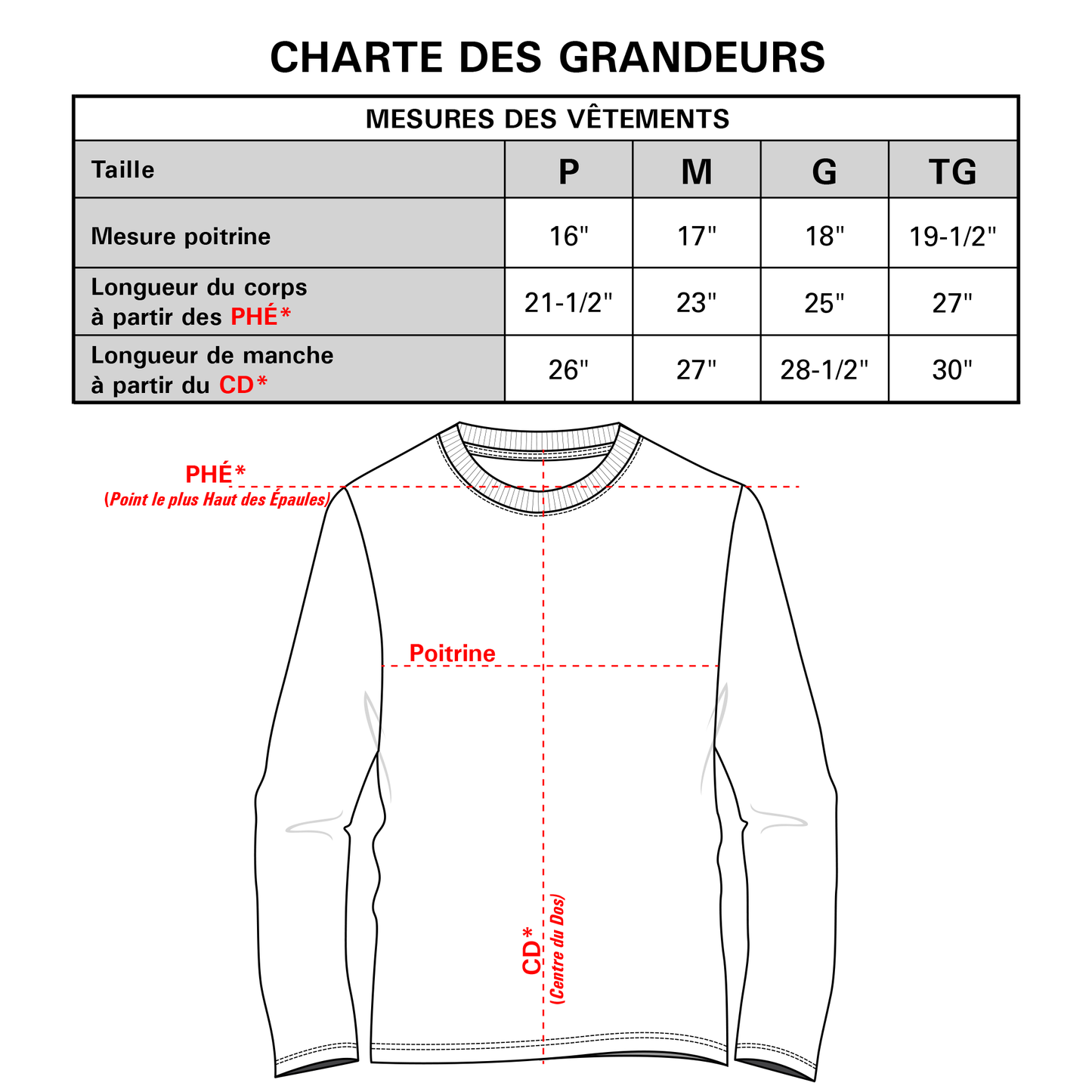 T-SHIRT REBELLES MANCHES LONGUES - JUNIOR