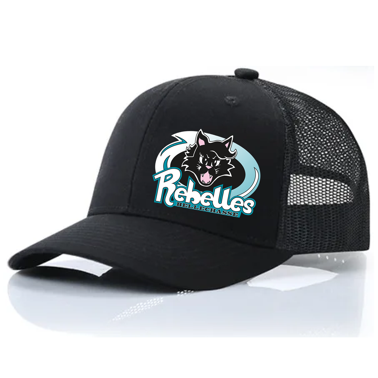 CASQUETTE NOIRE REBELLES LOGO - HOMME