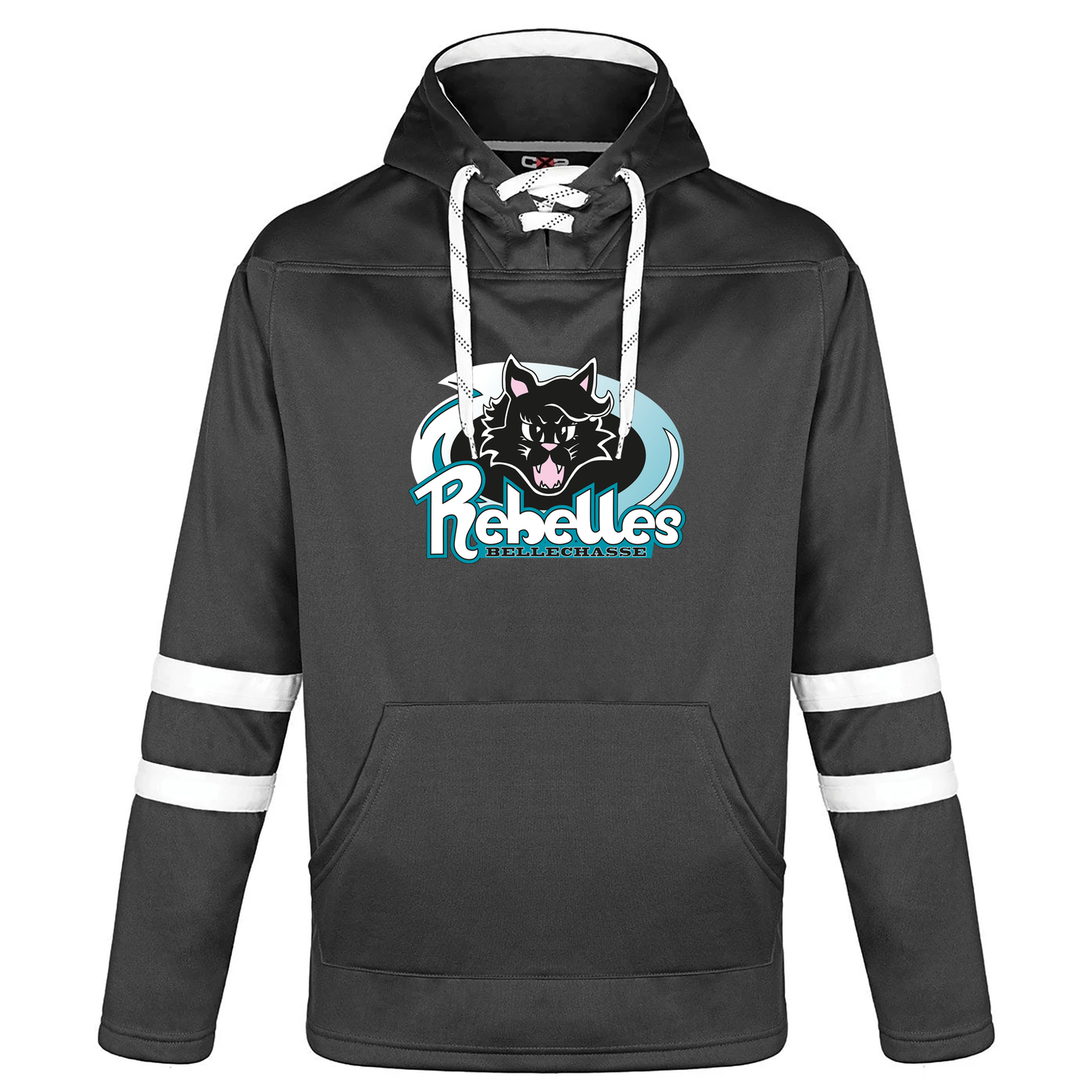 HOODIE HOCKEY REBELLES - UNISEXE ADULTE