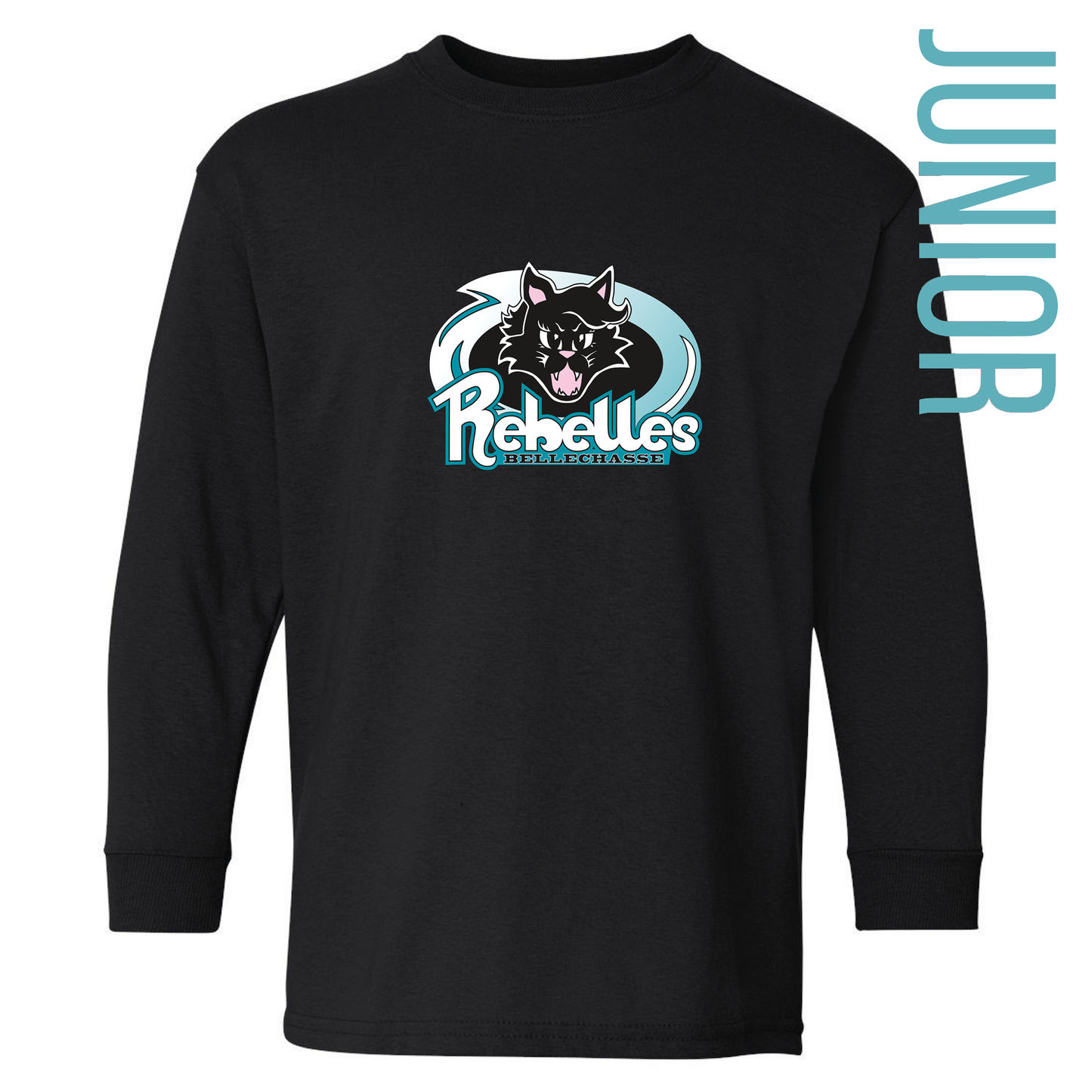 T-SHIRT COTON MANCHES LONGUES REBELLES - JUNIOR