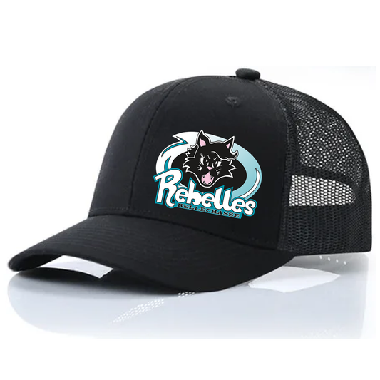 CASQUETTE NOIRE REBELLES LOGO - HOMME